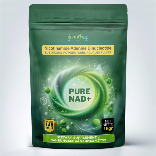 Nutriop Longevity® PURE-NAD+ Extreme Potency sublingual powder