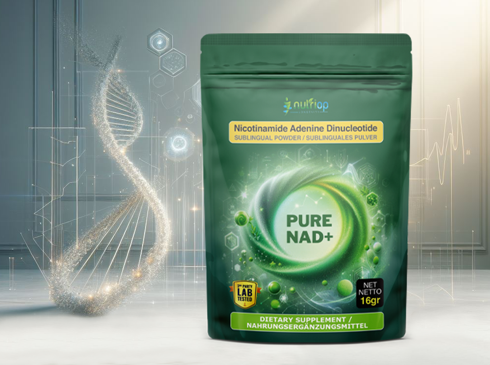 Nutriop Longevity® PURE-NAD+ Extreme Potency sublingual powder